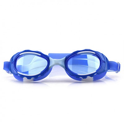 Size, Waterproof, Anti-Fog for Kids Pink/Black/Light Blue/Yellow/Blue Swimming Goggles'