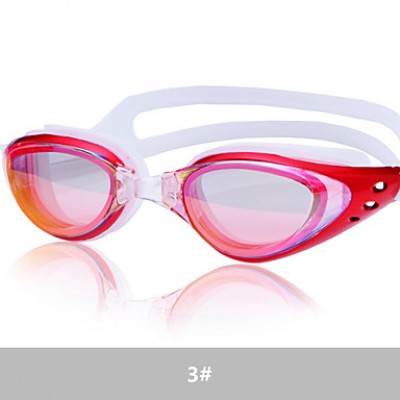 Antifog Swimming Glasses/Ploycarbonate Antifog Coating Multi Color'