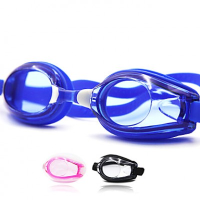 Unisex PC Waterproof/Anti-Fog Swimming Goggles'