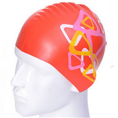 Swim Caps Unisex Red / Blue / Black / White 15cm