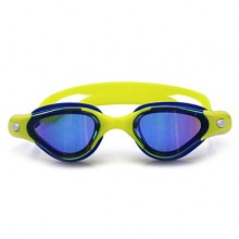 Size, Waterproof, Anti-Fog for Unisex Peach/Black/Light Blue/Blue Swimming Goggles'