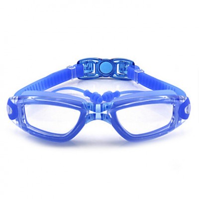 Size, Waterproof, Anti-Fog for Unisex Black/Blue/Pink Swimming Goggles'