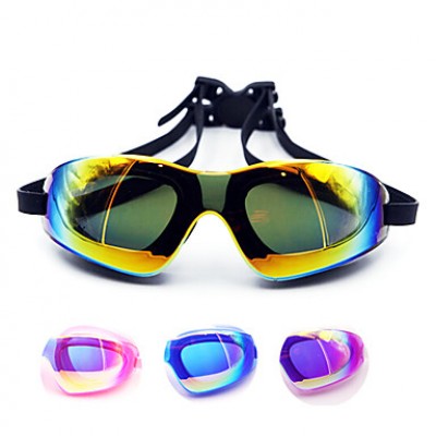 Unisex PC Waterproof Swimming Goggles'