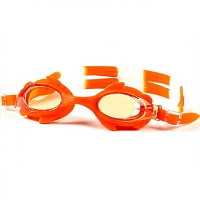  Waterproof Anti-fog Adjustable UV-resistant PC Less Than 8 Years Old Children Swimming Goggles'