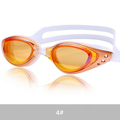 Antifog Swimming Glasses/Ploycarbonate Antifog Coating Multi Color'