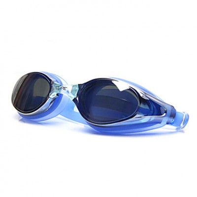 Size, Waterproof, Anti-Fog for Unisex Black/Grey/Blue/Pink/Light Blue Swimming Goggles'