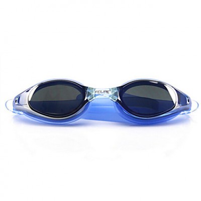 Size, Waterproof, Anti-Fog for Unisex Black/Grey/Blue/Pink/Light Blue Swimming Goggles'