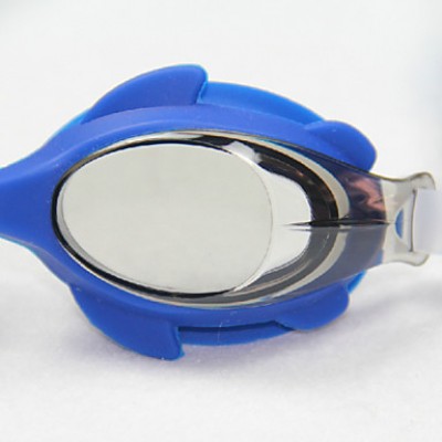  Waterproof Anti-fog Adjustable UV-resistant PC Less Than 8 Years Old Children Swimming Goggles'