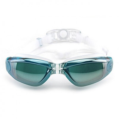 Size, Waterproof, Anti-Fog for Unisex Black/Pink/Light Blue/Blue/Grey/Purple Swimming Goggles'