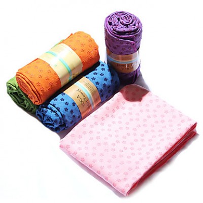 Yoga Towels Plastic Green / Pink / Blue / Purple / Orange  