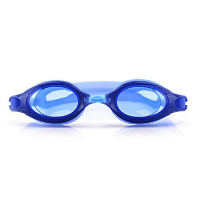 Size, Waterproof, Anti-Fog for Unisex Red/Pink/Light Blue/Blue Swimming Goggles'