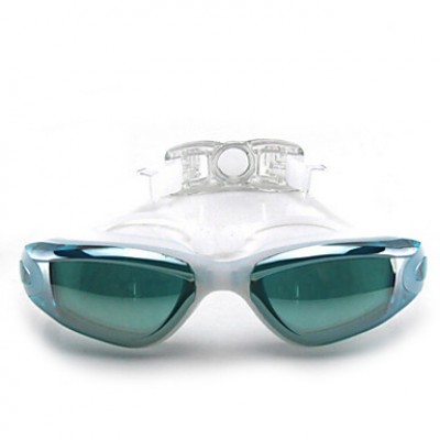 Size, Waterproof, Anti-Fog for Unisex Black/Pink/Light Blue/Orange/Blue Swimming Goggles'