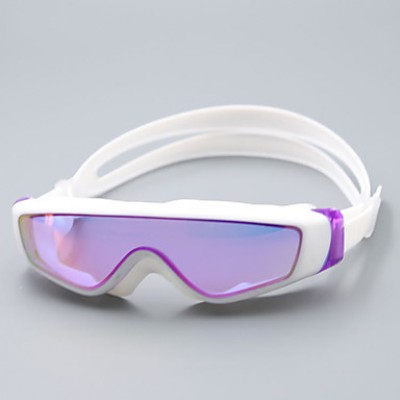 Unisex Swimming Goggles Pink / Black / Blue / Dark Blue / Purple Anti-Fog PC Silica Gel'