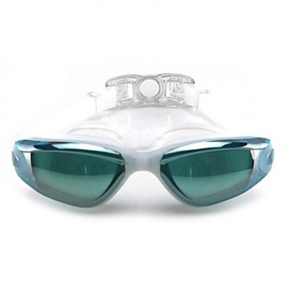 Size, Waterproof, Anti-Fog for Unisex Black/Pink/Light Blue/Orange/Blue Swimming Goggles'