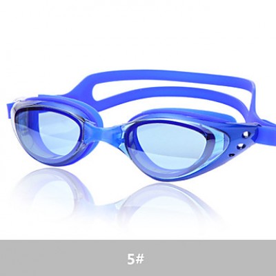 Antifog Swimming Glasses/Ploycarbonate Antifog Coating Multi Color'