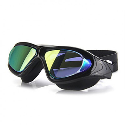 Size, Waterproof, Anti-Fog for Unisex White/Black/Blue/Pink Swimming Goggles'