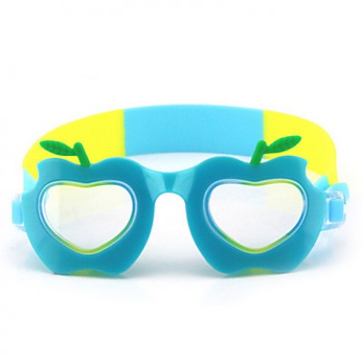 Size, Waterproof, Anti-Fog for Kids Pink/Light Blue/Blue/Green Swimming Goggles'