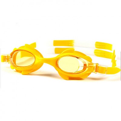  Waterproof Anti-fog Adjustable UV-resistant PC Less Than 8 Years Old Children Swimming Goggles'