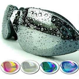 Electroplating Waterproof Anti-fog Waterproof UV Professional Swimming Goggles Glasses Authentic Men And Women''