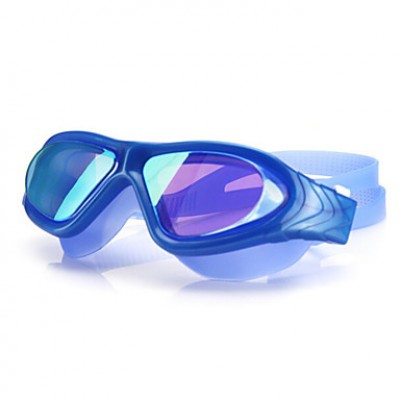 Size, Waterproof, Anti-Fog for Unisex White/Black/Blue/Pink Swimming Goggles'