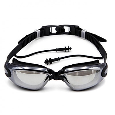 Unisex PC Waterproof/Anti-Fog Swimming Goggles'