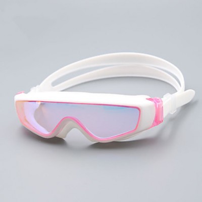 Unisex Swimming Goggles Pink / Black / Blue / Dark Blue / Purple Anti-Fog PC Silica Gel'