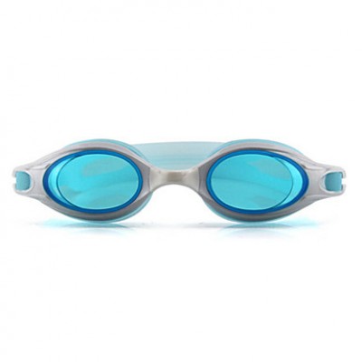 Size, Waterproof, Anti-Fog for Unisex Red/Pink/Light Blue/Blue Swimming Goggles'