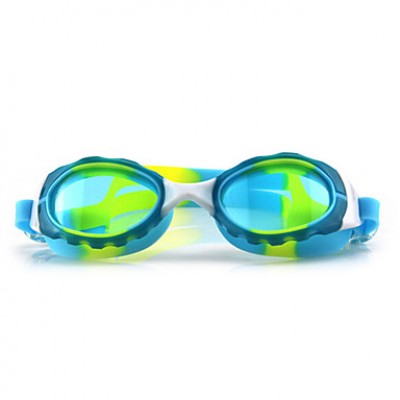 Size, Waterproof, Anti-Fog for Kids Pink/Black/Light Blue/Yellow/Blue Swimming Goggles'