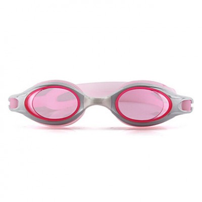 Size, Waterproof, Anti-Fog for Unisex Red/Pink/Light Blue/Blue Swimming Goggles'